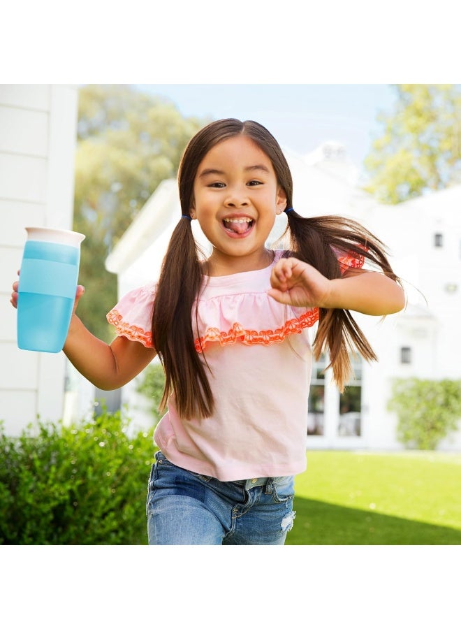 مونشكين Munchkin Miracle 360 Sippy Cup, 14 oz., Blue - Image 4