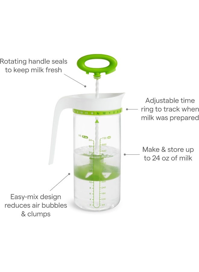 مونشكين وعاء خلط الحليب الذكي من مانشكن® سمارت بليند™، أخضر - Image 2