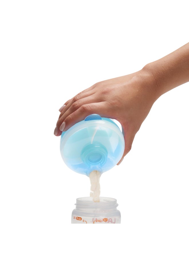 مونشكين Munchkin® Formula Dispenser, BPA Free, 3 9oz Sections, Blue - Image 3