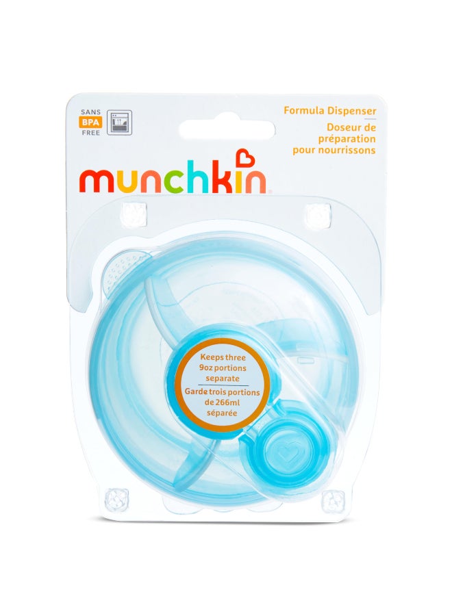 مونشكين Munchkin® Formula Dispenser, BPA Free, 3 9oz Sections, Blue - Image 4