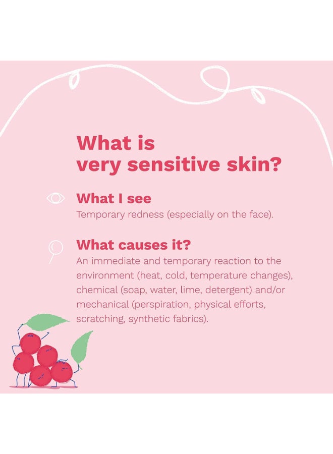 موستيلا كريم مرطب مهدئ للأطفال من موستيلا - مرطب للوجه للبشرة الحساسة جداً - مع الأفوكادو الطبيعي وتوت الشيزاندرا - خالي من العطور - 1.35 أونصة سائلة - Image 5