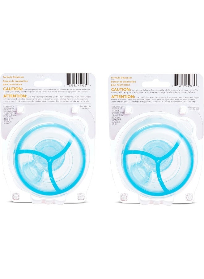 مونشكين حافظة حليب مunchkin®، خالية من BPA، 3 أقسام سعة 9 أونص، زرقاء، عبوة من 2 - Image 5