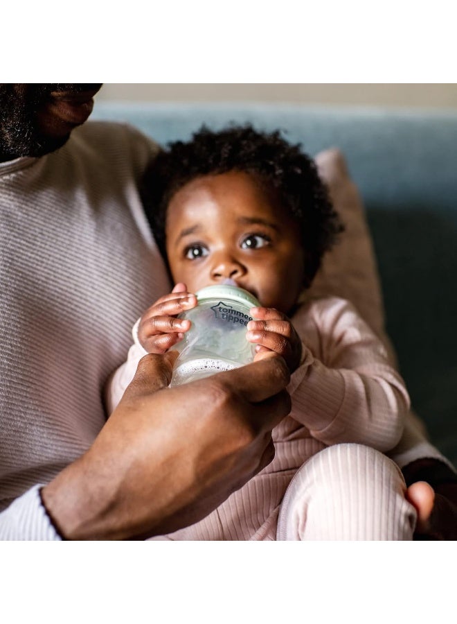 Tommee Tippee Closer to Nature Medium Flow Teats 3+ Months, Clear, Pack of 2 - Image 5