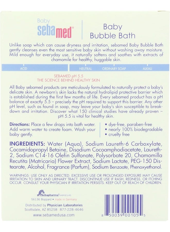 Sebamed Baby Bubble Bath - Image 2