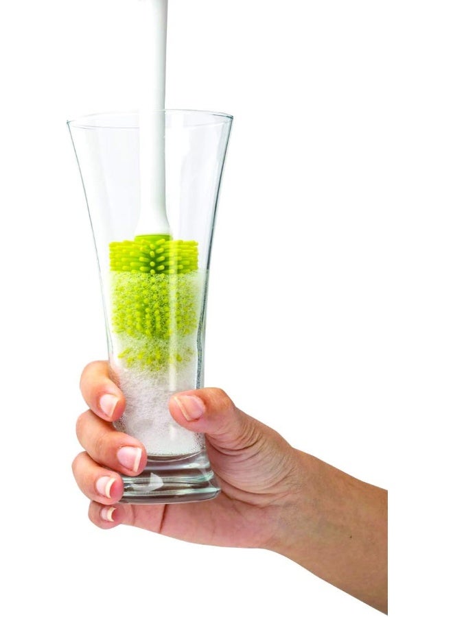 Joie Silicone Bottle Brush – Easy-Clean Design for Baby Bottles, Water Bottles & More - Image 3