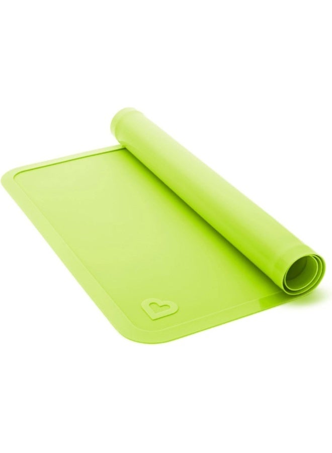 مونشكين Munchkin® Spotless™ Silicone Placemats for Kids, 2 Pack, Blue/Green - Image 5