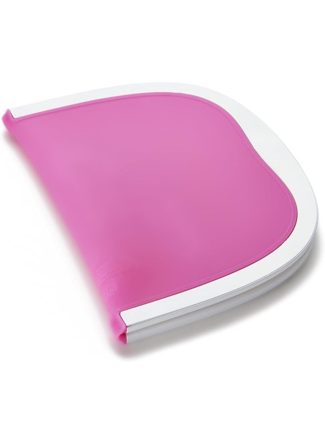 مونشكين Munchkina Goa Snap Shut Silicone Placemat for Kids, Pink - Image 2