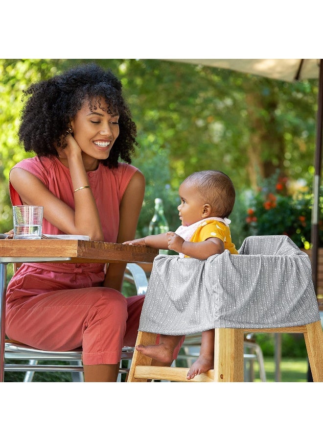 مونشكين Munchkin Brica XtraGuard 5-in-1 Car Seat Cover and Nursing Cover, Grey - Image 5