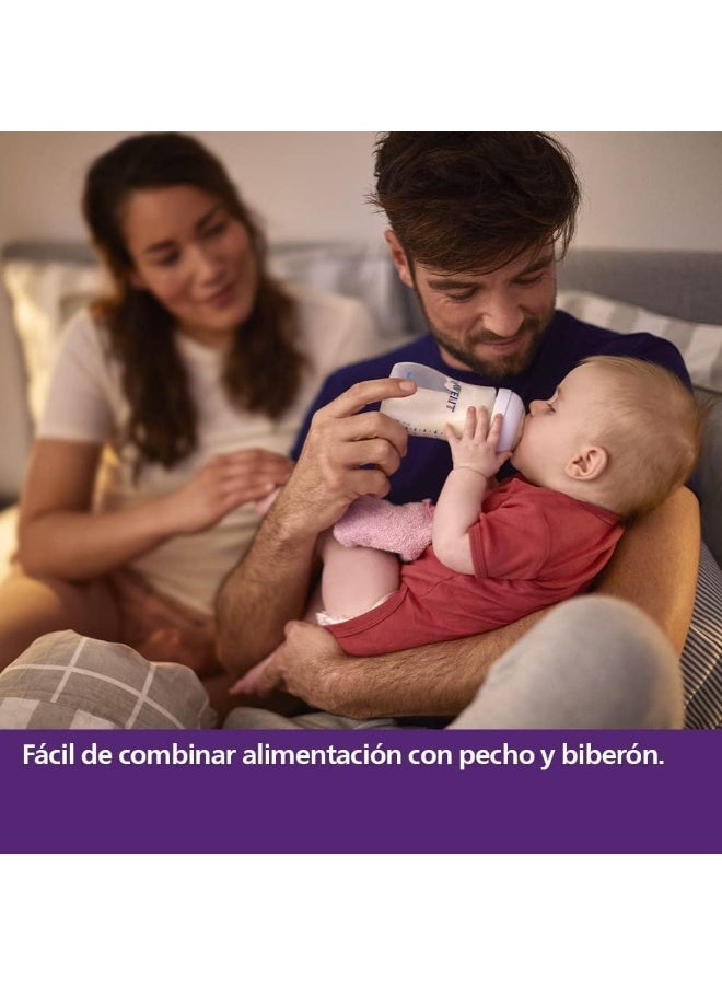 Philips Avent Natural Baby Bottle Newborn Starter Gift Set, SCD206/03 - Image 5