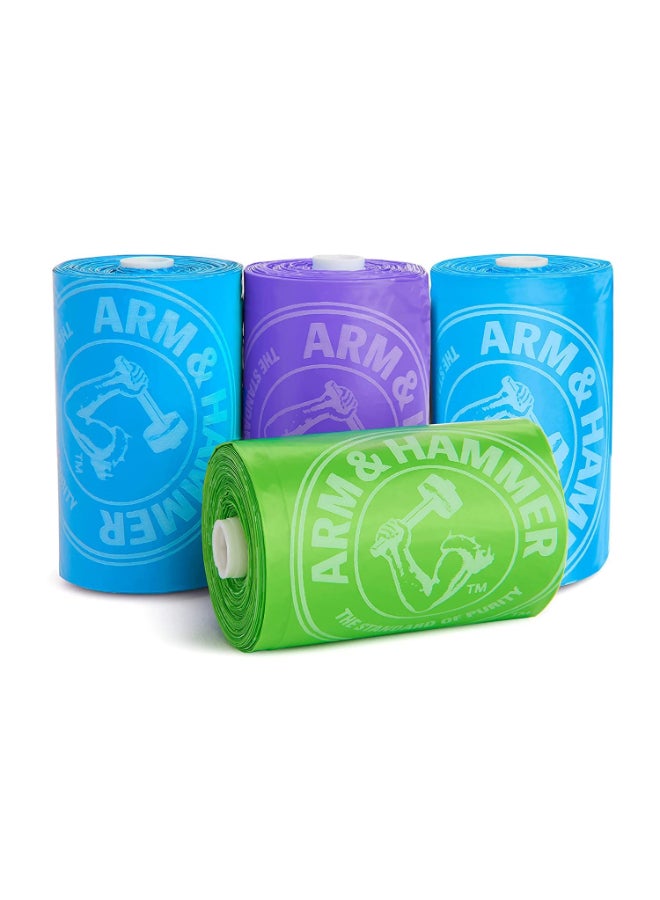 مونشكين Munchkin® Arm & Hammer Diaper Bag Refills, 4 Pack, 48 Bags - Image 1