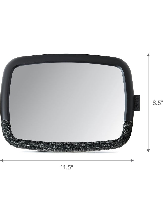 مونشكين Munchkin® Baby Car Mirror, Pivot 360 Baby in-Sight® Adjustable Auto Mirror for Rear Facing Carseats, Black - Image 2