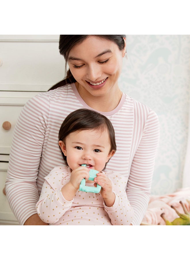 مونشكين ملعقة عضاضة سيليكون مunchkin® توون™ للأطفال، فيل، نعناعي (كما تم عرضه في برنامج شارك تانك) - Image 5