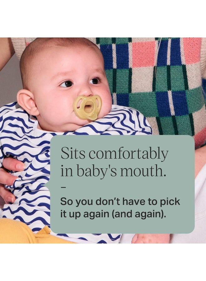 تومي تيبي لهاية تومي تيبي خفيفة الوزن من السيليكون، تصميم متناسق قطعة واحدة، لهايات سيليكون خالية من BPA، 6-18 شهر، عبوة من 4 لهايات - Image 5