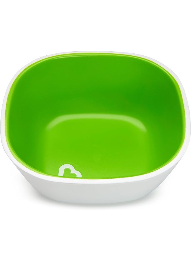 مونشكين MunchkinÂ® Splashâ„¢ Baby and Toddler Bowl, Green - Image 3
