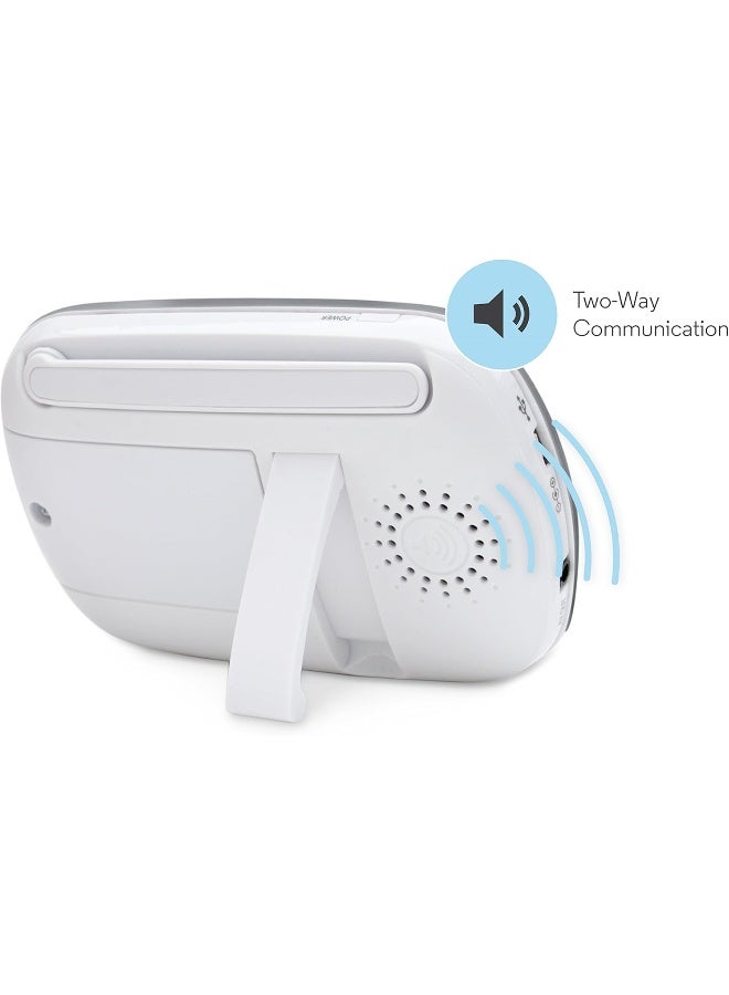 موتورولا MBP36S جهاز مراقبة الأطفال بالفيديو اللاسلكي عن بُعد مع شاشة LCD ملونة بحجم 3.5 بوصة، كاميرا عن بُعد مع إمكانية التحريك، الميل، والتكبير - Image 4