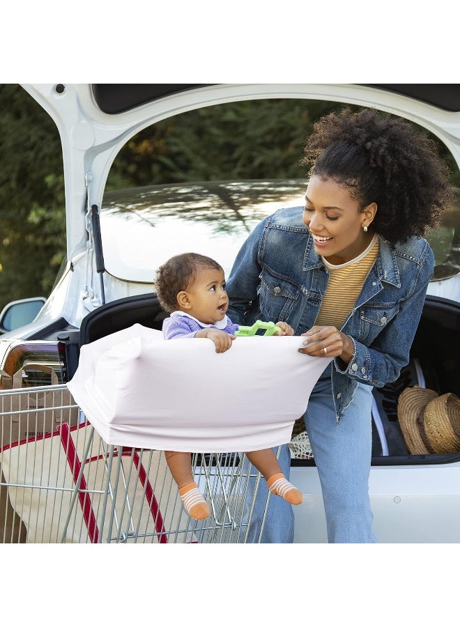 مونشكين Munchkin Milkmakers 5-in-1 Nursing Cover, Pale Peach - Image 4