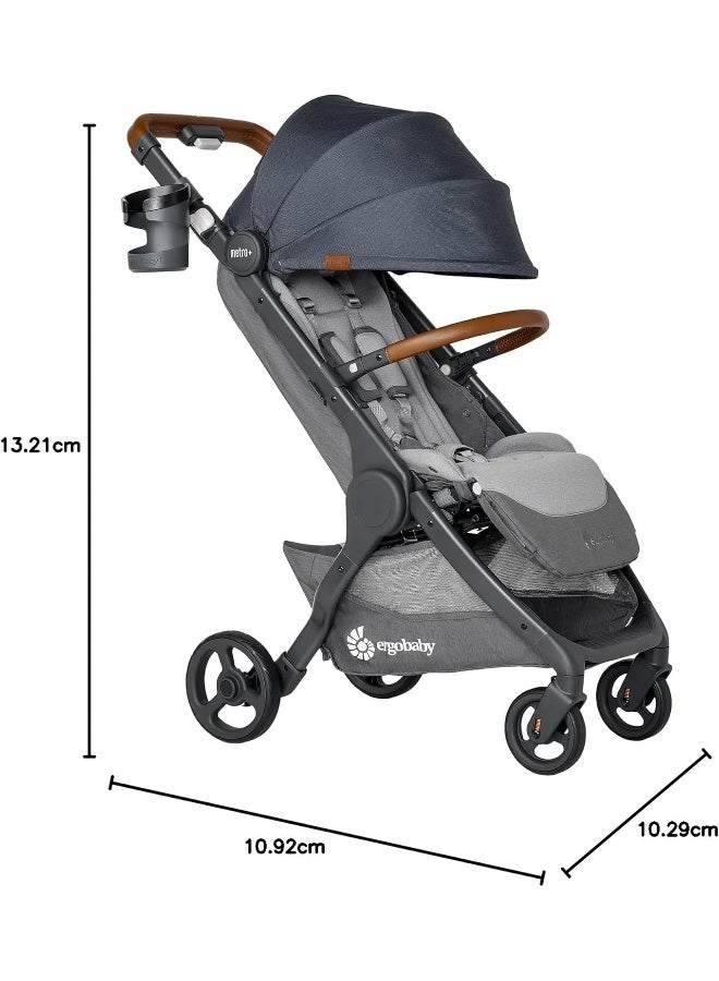 إيرجوبيبي Ergobaby Metro+ Stroller Cup Holder Accessory, Grey - Image 4