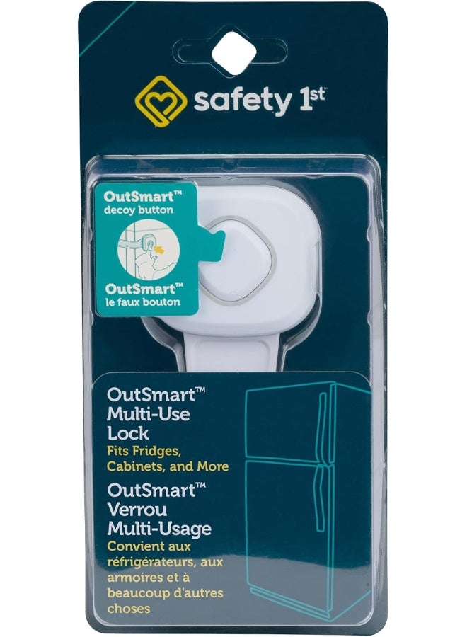 Safety 1st OutSmart Multi Use Lock, White - Image 1