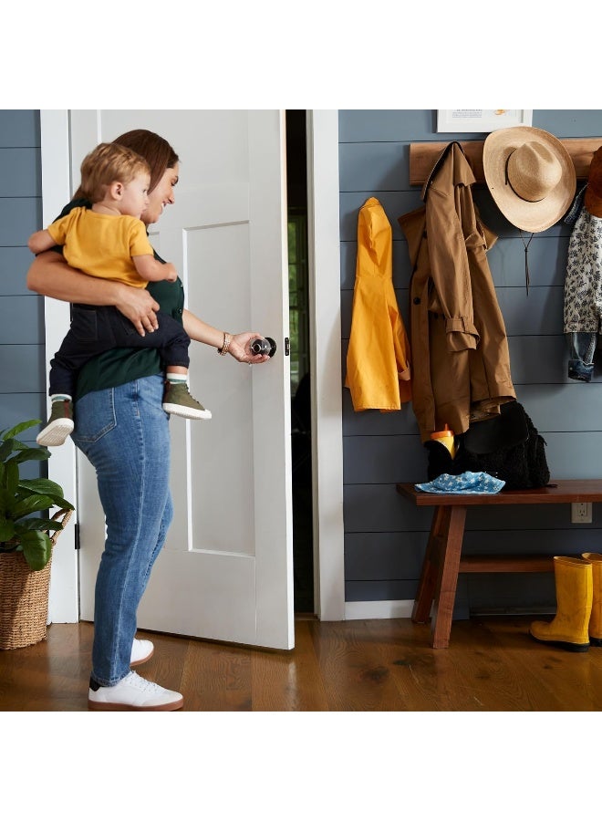 Safety 1st Safety 1Ë¢áµ—Â® Parent Grip Door Knob Covers 3 Pack, Crystal Clear - Image 2