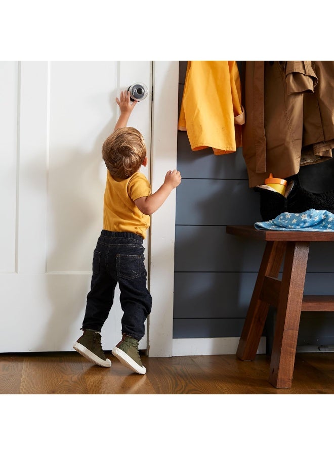 Safety 1st Safety 1Ë¢áµ—Â® Parent Grip Door Knob Covers 3 Pack, Crystal Clear - Image 3