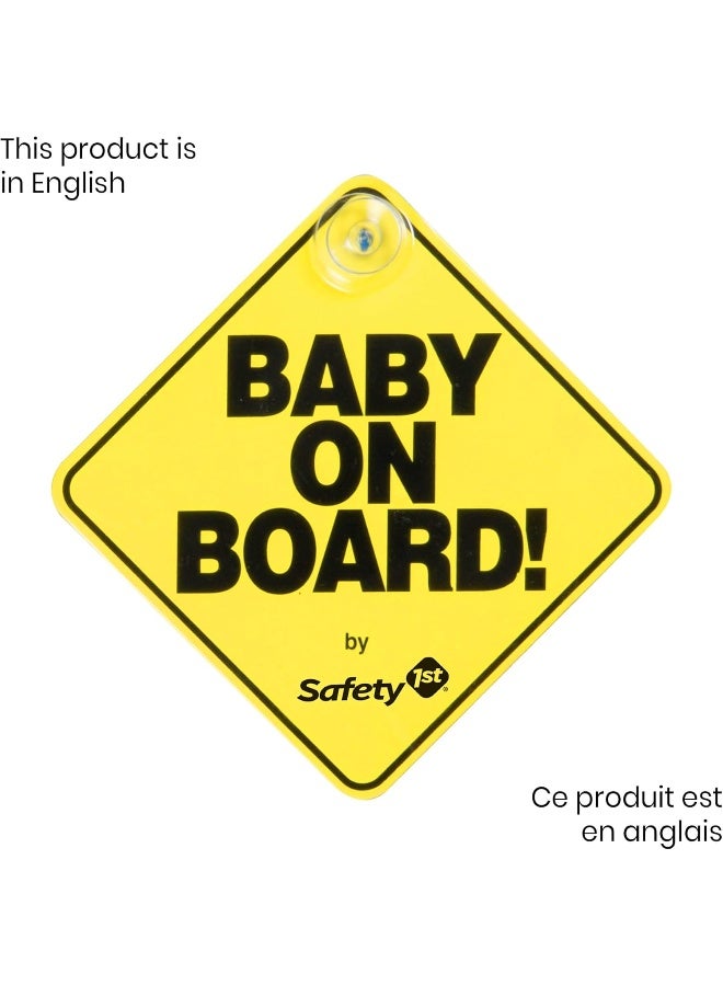 Safety 1st Baby On Board Sign - Image 5