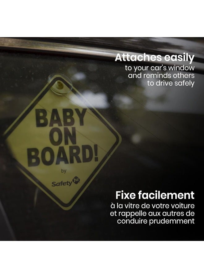 Safety 1st Baby On Board Sign - Image 3