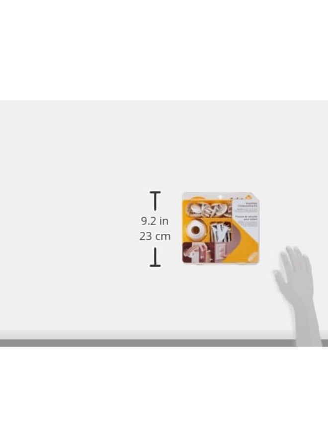 سيفتي فيرست Safety 1st Essentials Childproofing Kit, 46 Pack - Image 3