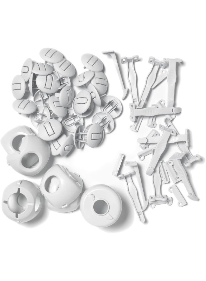 سيفتي فيرست Safety 1st Essentials Childproofing Kit, 46 Pack - Image 2