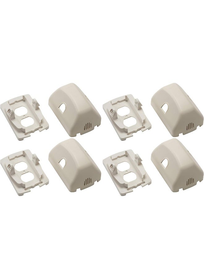 Safety 1st Outlet Cover/Cord Shortner, White, 4PK, One Size - Image 5