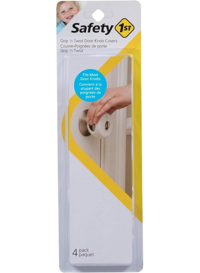 Safety 1st Grip N' Twist Door Knob Cover, 4-Count - Image 1
