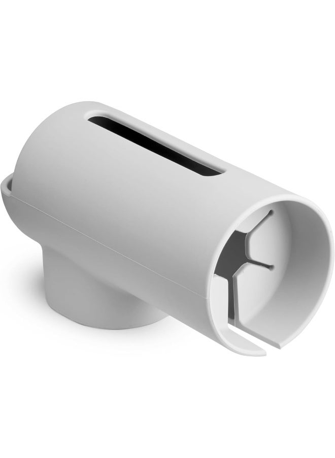 مونشكين MunchkinÂ® Soft Spotâ„¢ Bath Spout Cover for Baby, Bathtub Guard with Built-in Bubble Bath Dispenser, Silicone, Grey - Image 2