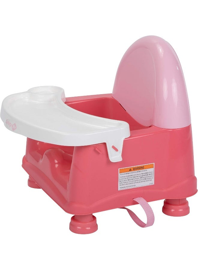 Safety 1st Easy Care Swing Tray Feeding Booster, Coral Crush, One Size - Image 5