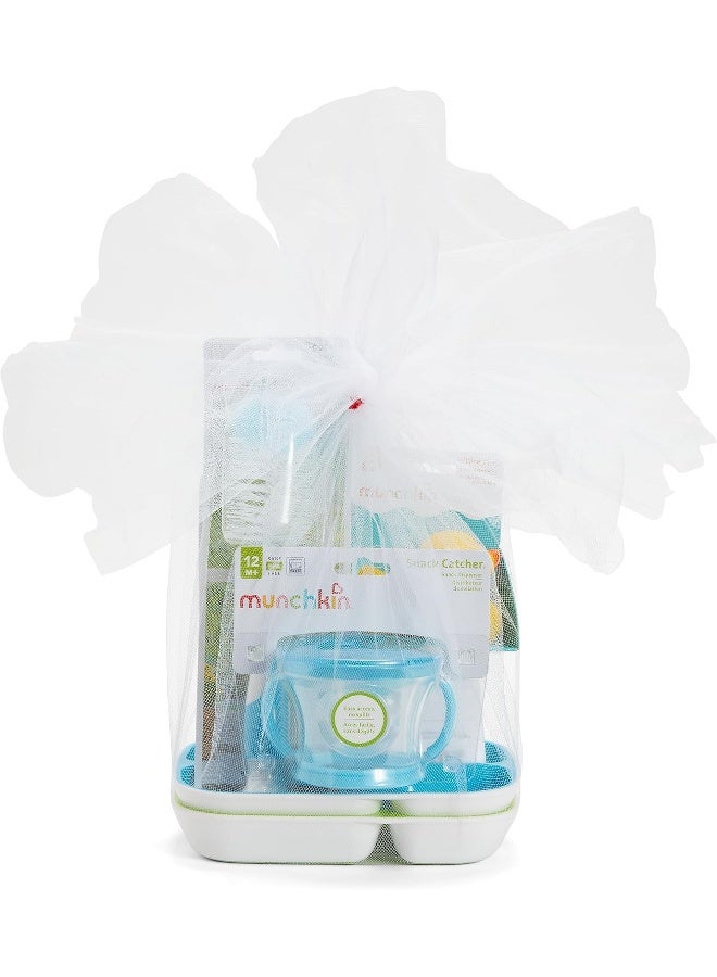 Munchkin New Beginnings Gift Basket, Blue - Image 1