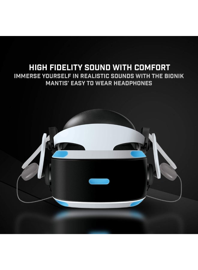 Bionik Mantis Attachable VR Headphones: Compatible with PlayStation VR, Adjustable Design, Connects Directly to PSVR, Hi-Fi Sound, Sleek Design, Easy Installation - Image 5
