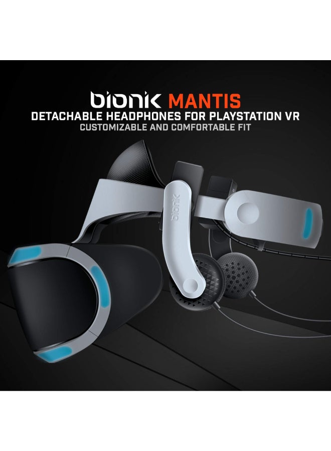 Bionik Mantis Attachable VR Headphones: Compatible with PlayStation VR, Adjustable Design, Connects Directly to PSVR, Hi-Fi Sound, Sleek Design, Easy Installation - Image 3