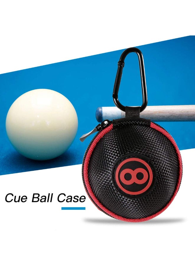 Lixada Cue Ball White1 PCS 57.2MM Billiard Ball 6 Red Dot Pool Cue Training Ball (Cue Ball Case) - Image 5