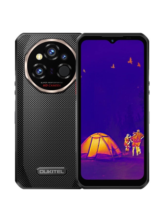 أوكيتل هاتف أوكيتيل WP55 ألترا 5G المتين 6.6'' عرض HD+ بطارية كبيرة 11,000mAh كاميرا 108MP أندرويد 15 (16GB+512GB) - أسود - Image 1