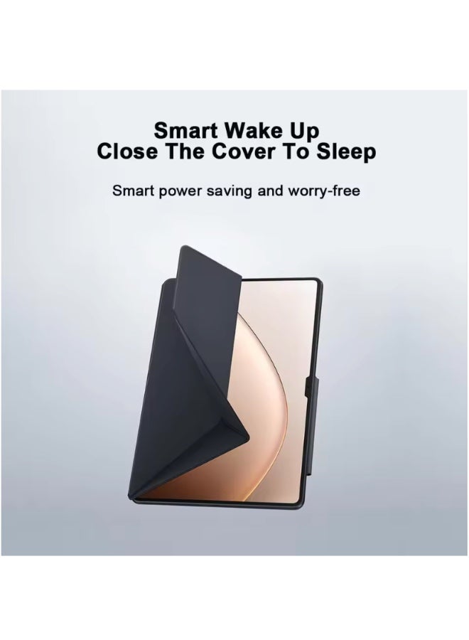 Xiaomi Original Xiaomi Pad 7 Ultra Magnetic Protective Case Mi Pad 7 Ultra Cover Smart Wake-up Auto Sleep Tablet Stand Bracket PU - Black Black - Image 3