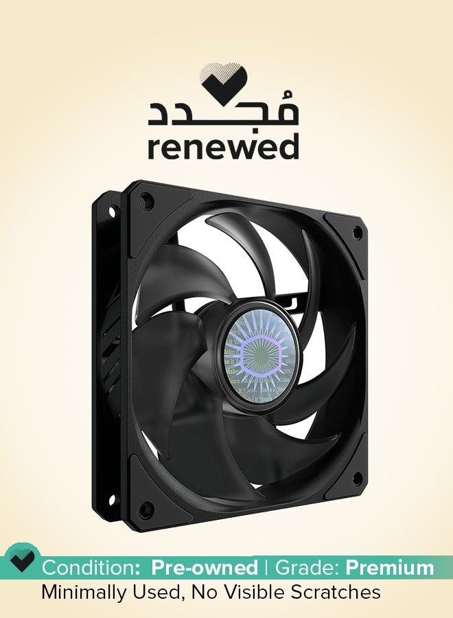COOLER MASTER Renewed - Cooler Master Sickleflow 120 12 cm Black Computer Case Fan - Image 1