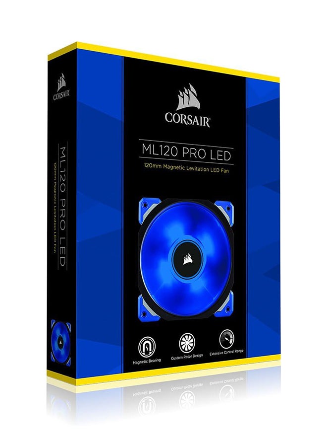 CORSAIR Renewed - ML120 Pro LED Blue 120mm Premium Magnetic Levitation Cooling Fan Blue - Image 5