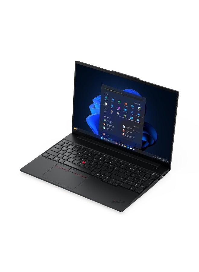 Lenovo ThinkPad E16 Gen 3  Business Laptop With 16-Inch WUXGA Display,Core Ultra 7 255H Processor/16GB RAM/512GB SSD/Intel Arc Graphics/Windows 11 Pro English black - Image 5