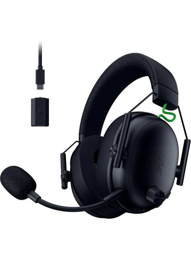 RAZER BlackShark V3 Wireless Gaming Headset for Xbox: 50mm Drivers - Super Wideband Mic - 2.4 GHz, Bluetooth, USB - Works with PC, Mac, PS5, Nintendo Switch, Smartphone - Long Battery Life - Black - Image 1
