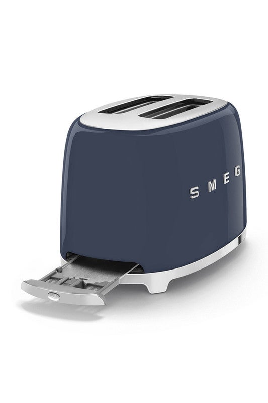 Smeg 50's Style 2 Slice Toaster (Navy Blue) 950 W TSF01NBAU Navy Blue - Image 3