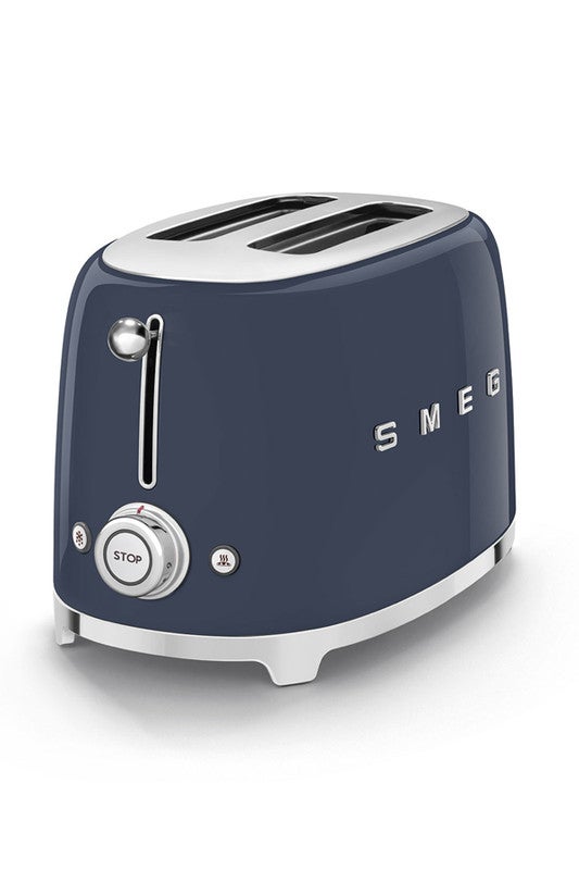 Smeg 50's Style 2 Slice Toaster (Navy Blue) 950 W TSF01NBAU Navy Blue - Image 4
