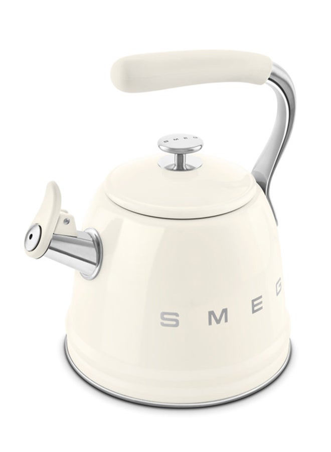 سميج سمج، غلاية صاخبة من الفولاذ المقاوم للصدأ WKF01CRAU، سعة 2.3 لتر، غطاء قابل للإزالة وفوهة قياس، متوافقة مع الحث، كريمي - Image 4