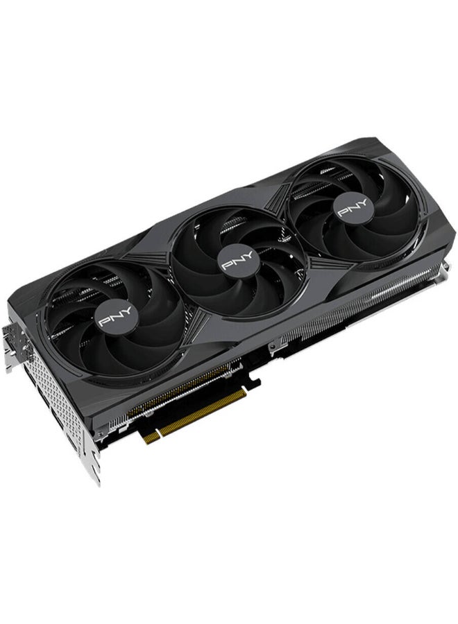 بي إن واي GeForce RTX 5080 16GB GDDR7 PCIe 5.0 Graphics Card, Blackwell GPU, 10,752 CUDA Cores, 2.62GHz Boost Clock, 256-bit Memory, 30Gbps, Triple-Fan Cooling, RGB Lighting, HDMI 2.1 & DisplayPort 2.1, 4K/8K Gaming & Creative Workstation | VCG508016TFXPB1 - Image 2