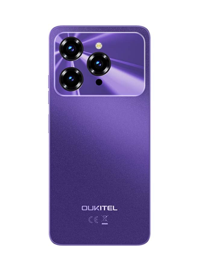 Oukitel C6 Dual SIM Purple 8+16GB RAM 256GB 5G - Middle East Version - Image 3