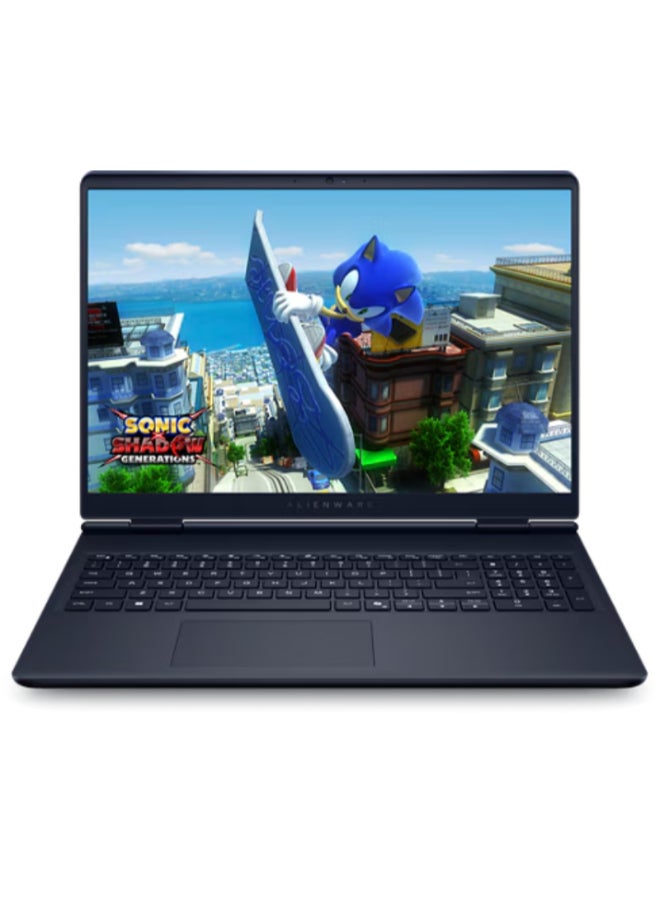 ديل Alienware 16 Aurora Laptop With 16 Inch QHD (2560x1600) Display 120Hz, Core 7-240H Processor/32GB RAM DDR5/1TB SSD/8GB Nvidia GeForce RTX 5060 Graphics/Windows 11 Pro/ English/Arabic Black - Image 1