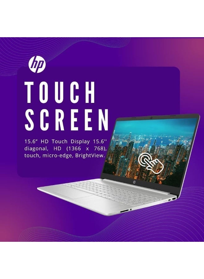 HP (نسخة مطورة) لابتوب رائد بشاشة تعمل باللمس 15.6 بوصة HD، معالج إنتل كور i5-1155G7 (يتفوق على i7-1065G7)، 16 جيجابايت RAM - 1 تيرابايت PCie SSD، رسومات إنتل إيريس Xe، لوحة أرقام، بلوتوث 5، ويندوز 11 هوم - Image 5