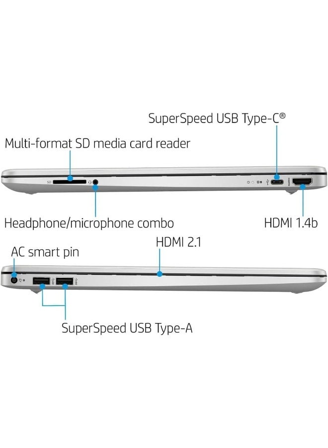 HP (نسخة مطورة) لابتوب رائد بشاشة تعمل باللمس 15.6 بوصة HD، معالج إنتل كور i5-1155G7 (يتفوق على i7-1065G7)، 16 جيجابايت RAM - 1 تيرابايت PCie SSD، رسومات إنتل إيريس Xe، لوحة أرقام، بلوتوث 5، ويندوز 11 هوم - Image 3